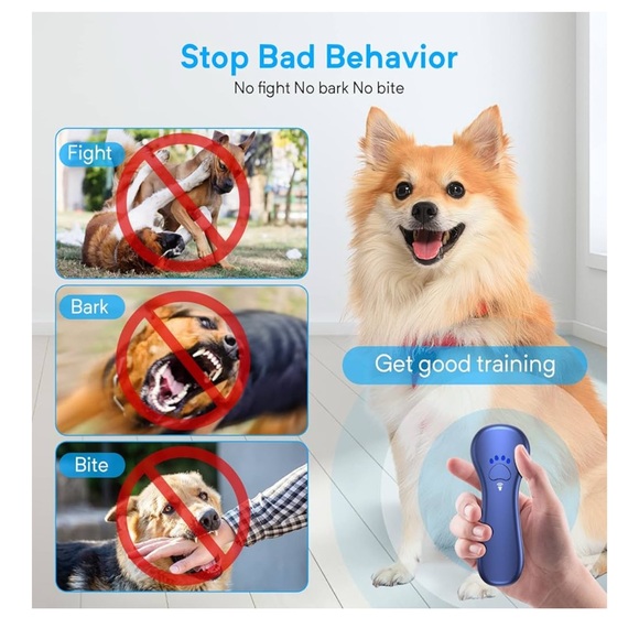 New Anti Barking Device,Dog Barking Control Devices,Rechargeable - Picture 4 of 7
